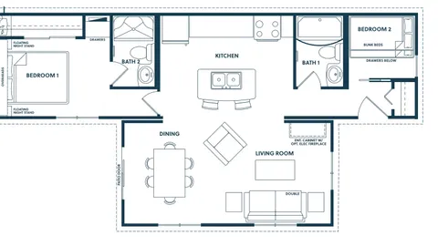 2 Bedroom Deluxe Resort Cottage - Roxborough — image 7 of 7