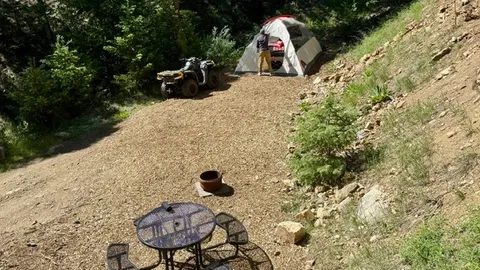Large Primitive Tent Site 16'x70' - Read Description — image 1 of 8