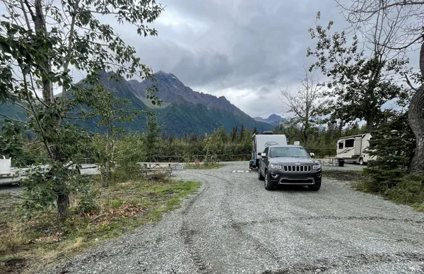 Jim Creek Recreation Area, Palmer, Alaska campground