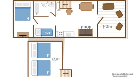 Sycamore Loft Cabin — image 16 of 16