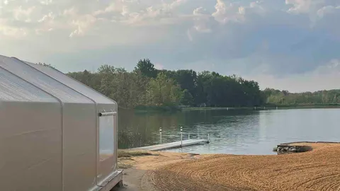 T6- LUX Tent Primative- The Beach — image 1 of 6
