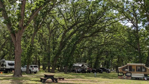 20/30 Camper hookup with electric/water — image 1 of 8