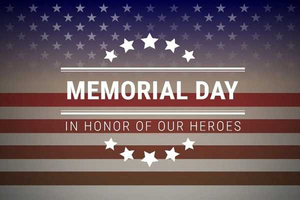 Memorial Day Weekend