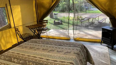Glamping Tent Knotty Pine — image 1 of 8