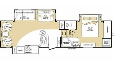 5th Wheel Rental RV - Montana — image 8 of 8