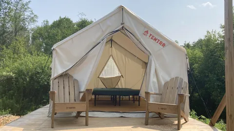 Canvas Tent with porch — image 2 of 3