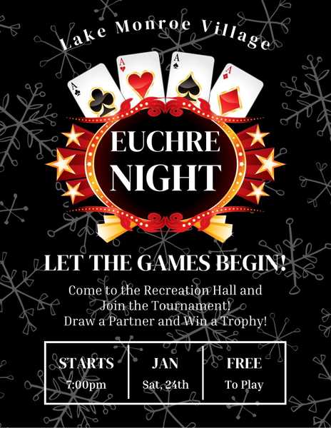 Euchre Night