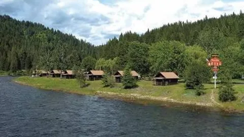 Large Riverfront Cabin (2 Doubles + King) — image 1 of 9
