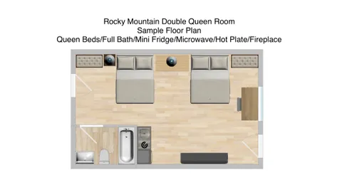 Rocky Mountain Double Queen Room — image 11 of 11