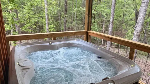 Hilltop Cabin Retreat w/ Private Hot Tub — image 1 of 19
