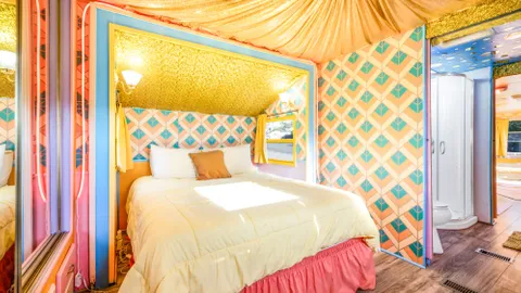 Yellow Glamping Trailer — image 1 of 4