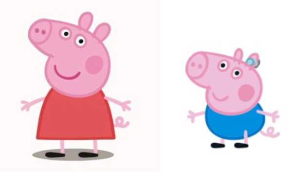 Peppa Pig & George