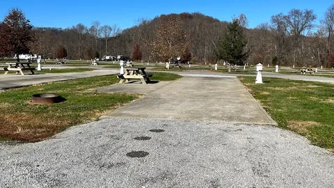 Full Hookup Pull-Through Concrete Pad RV Site — image 1 of 4