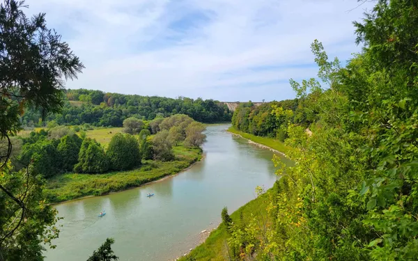 Saugeen Bluffs Conservation Area, Paisley, Ontario campground