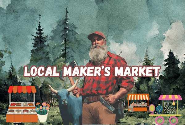 Local Vendor Market at Paul Bunyan Campground!