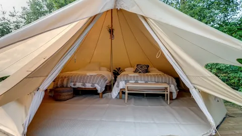 Double Wooded Tent — image 1 of 10