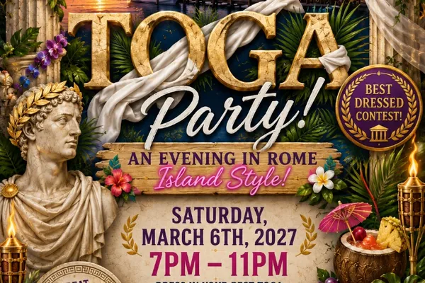 NATURE'S RESORT PRESENTS: THE ULTIMATE TOGA PARTY!