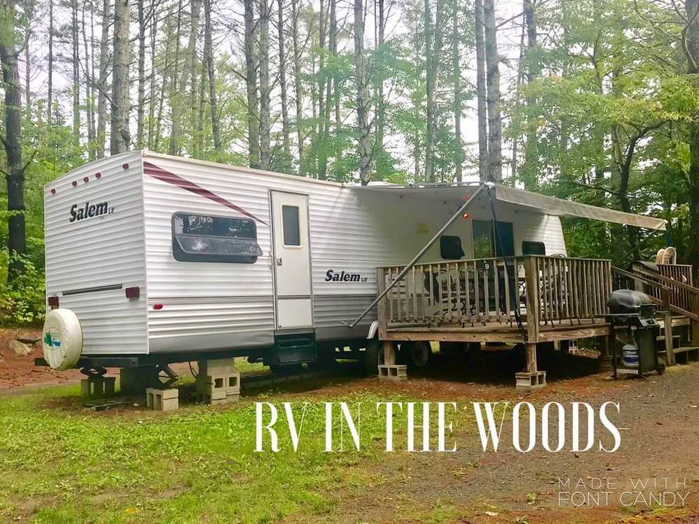 RV In The Woods