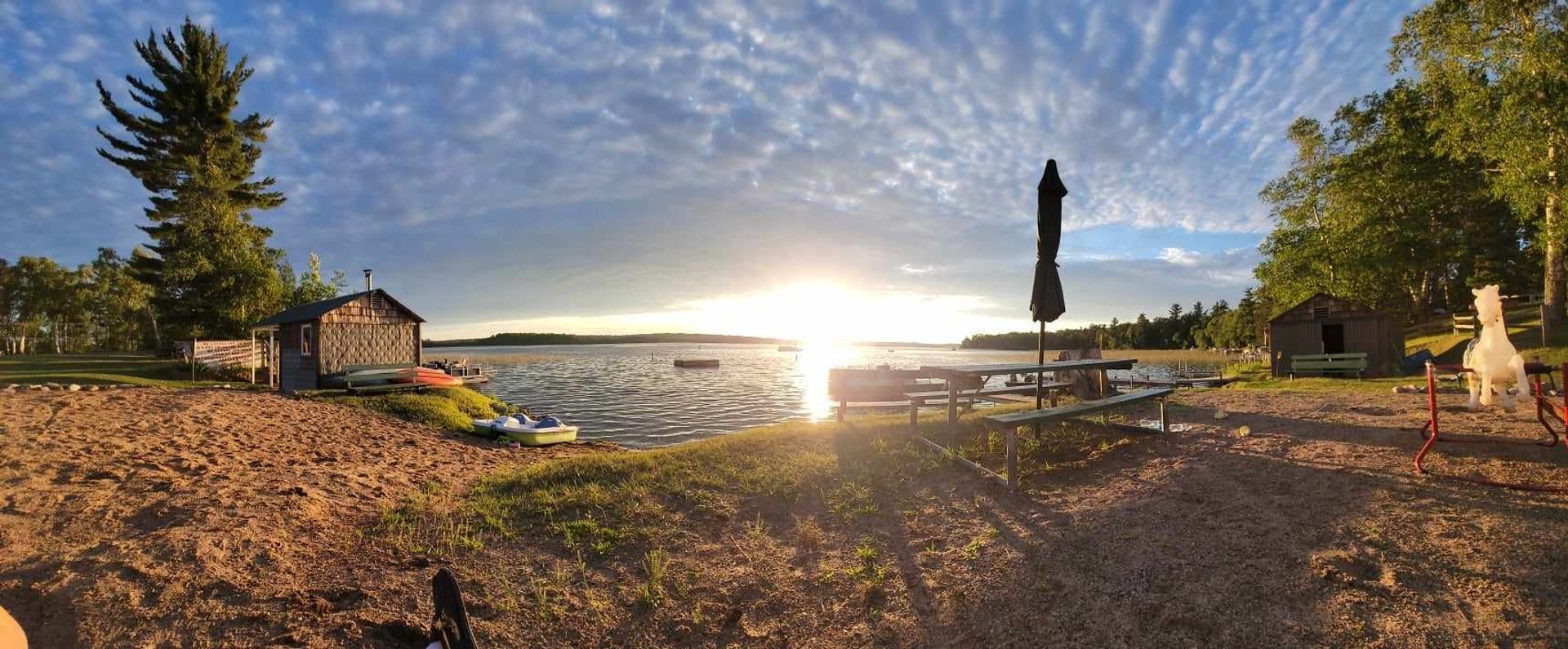 Trout Lake Campground, Bovey, Minnesota