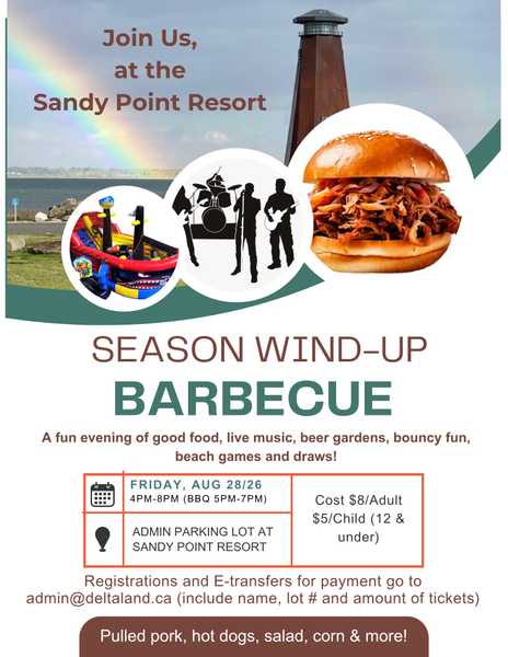 Sandy Point Resort's year end BBQ!