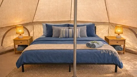 Glamping Bell Tent with Electric — image 3 of 3
