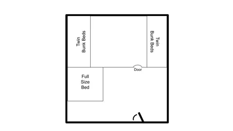 2 Room Camping Cabin -Without Bathroom — image 7 of 7