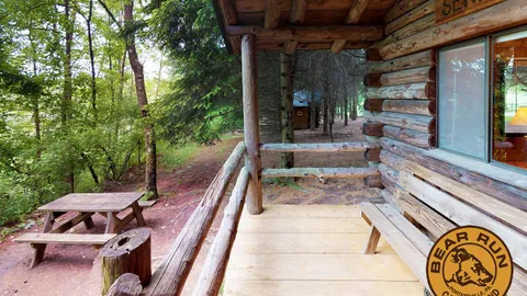 Log Cabin with Restroom (Pet Friendly) — image 2 of 5