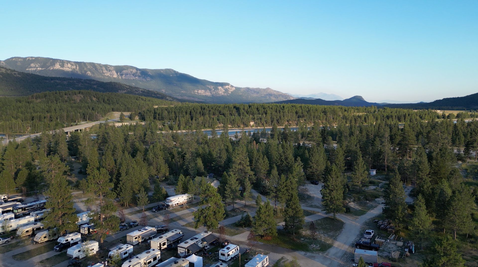 Black Sheep Camp Kootenay River