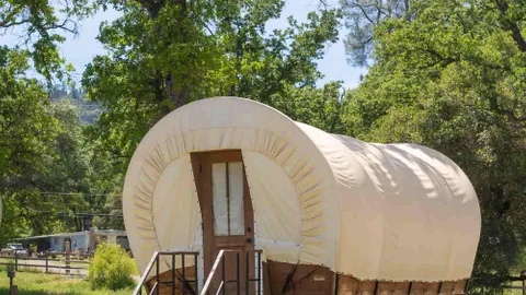 Conestoga Wagon 1 King, 1 Twin Bunk — image 1 of 4