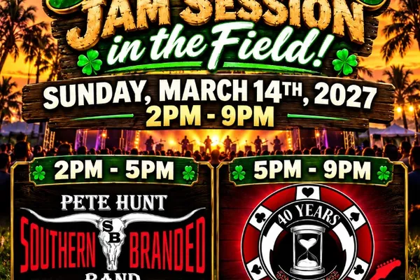 NATURE'S RESORT ST. PATTY'S JAM SESSION IN THE FIELD!