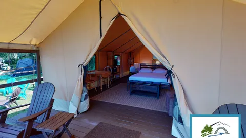 Family Lakefront Glamping — image 1 of 5