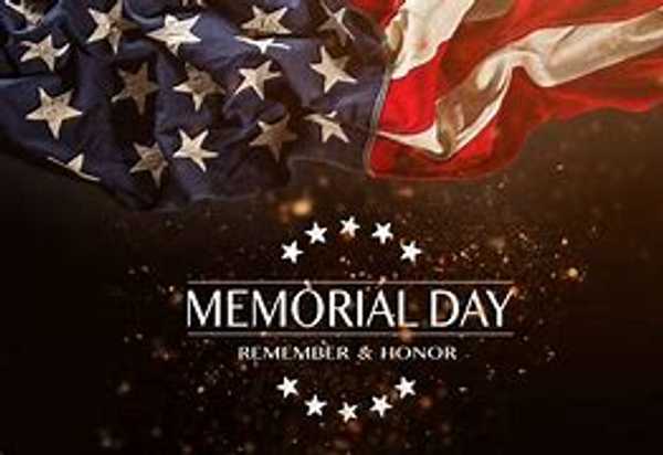 Memorial Day Weekend