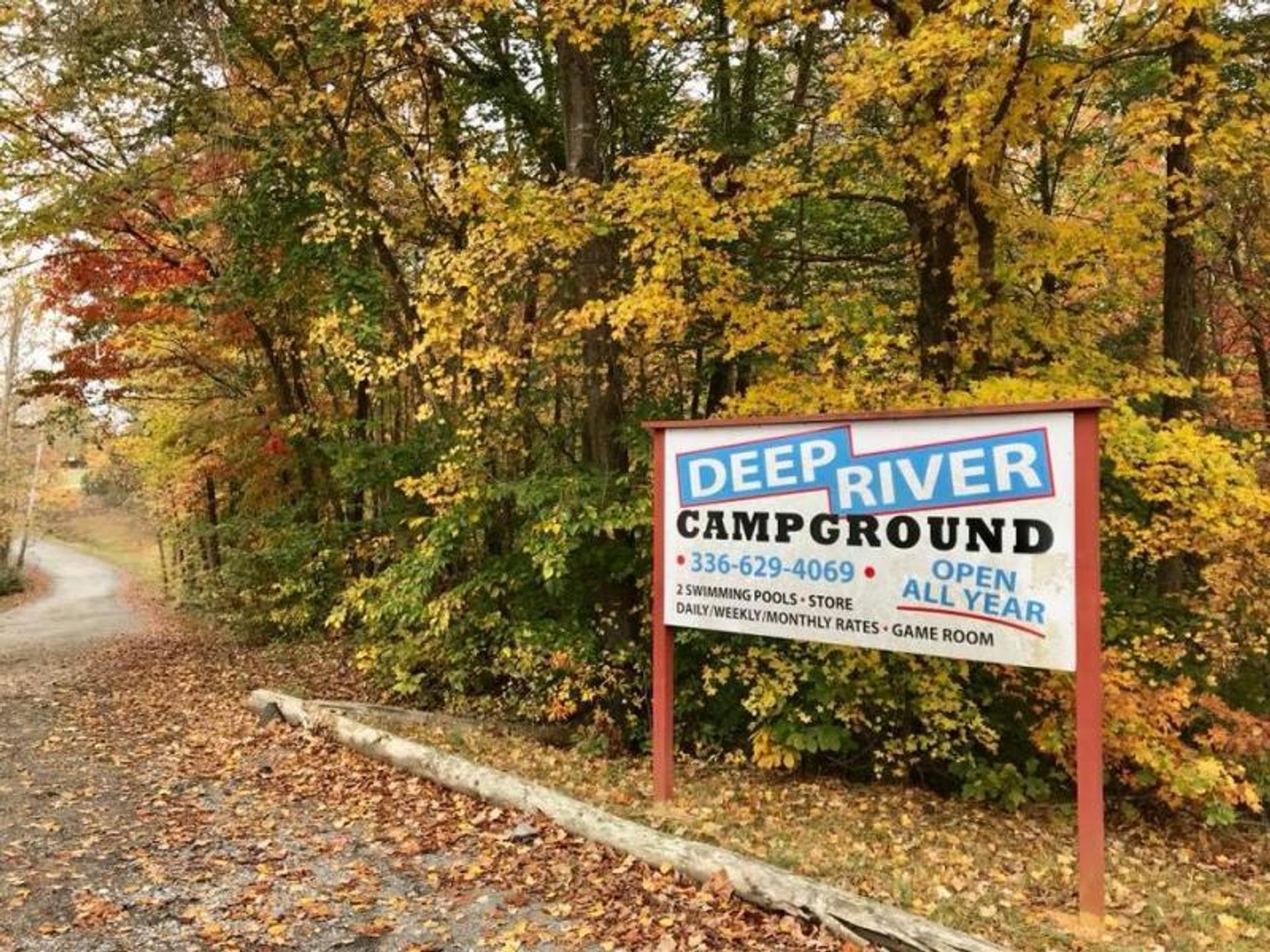 Deep River Campground, Asheboro, North Carolina