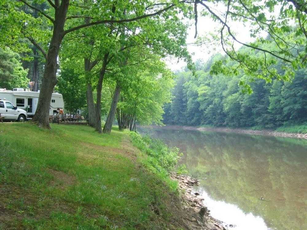 Waterfront Full Hookup RV Site
