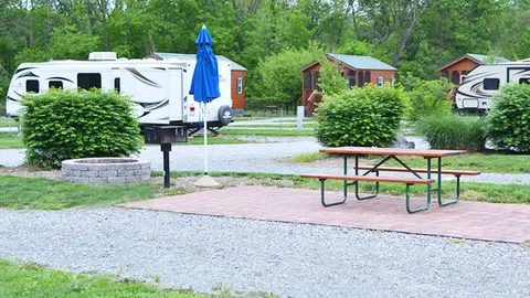 Premium with Patio Pull-Thru RV Site — image 2 of 8