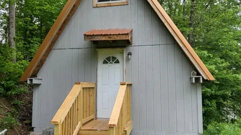 94' x126' Group Camping Site with A-Frame Shelter — image 1 of 7