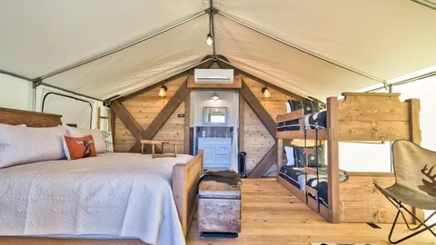 Safari Luxury Tent - King + Bunk — image 2 of 9