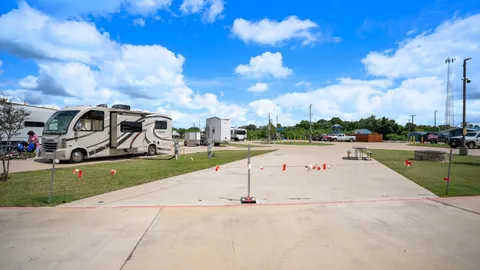 Pull-Through Double and a Half Concrete RV Site — image 1 of 3