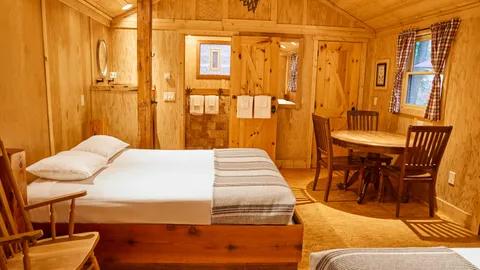 One Room Cabin with Two Queen Beds — image 9 of 9