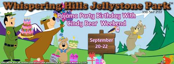 Pajama Party Birthday With Cindy Bear™ Weekend