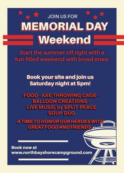 Memorial Day Weekend