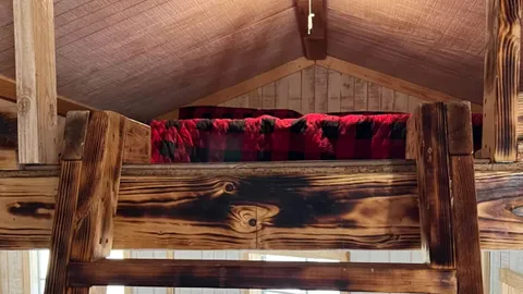 Spacious Double Loft Cabin near Lake Greeson — image 2 of 8