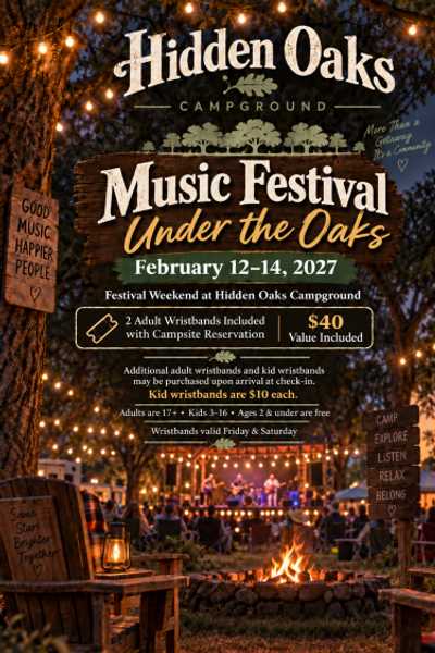 Music Under the Oaks Festival