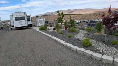 "Radiant Refuge" Pull-through Full Hook-Up RV Site — image 1 of 3
