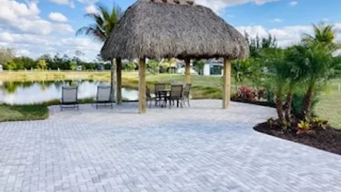 Lakefront Tiki Hut Upgraded — image 1 of 1