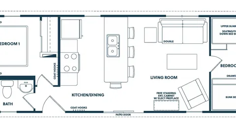 2 Bedroom Premium Resort Cottage - Balmoral — image 7 of 7