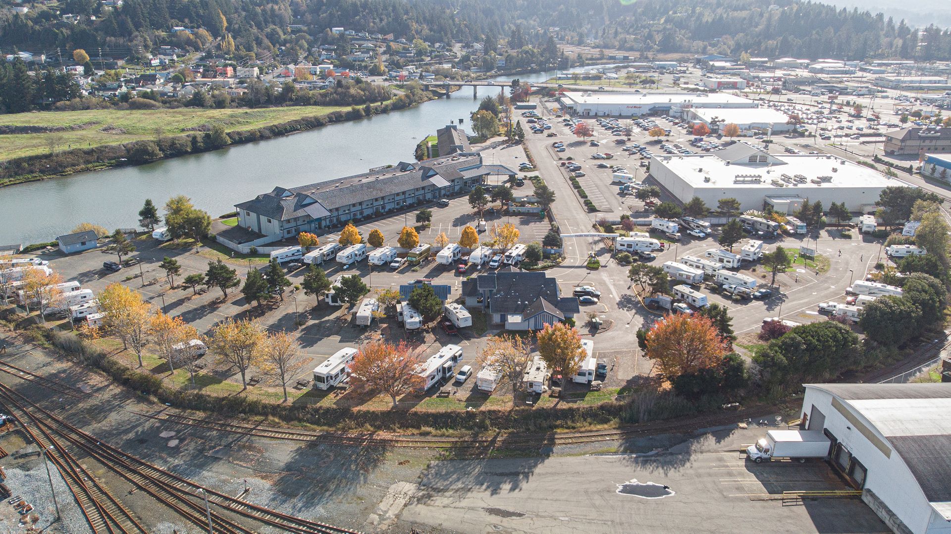 Lucky Loggers RV Park, Coos Bay, Oregon