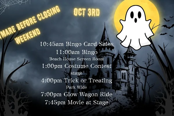 Nightmare before Closing Weekend