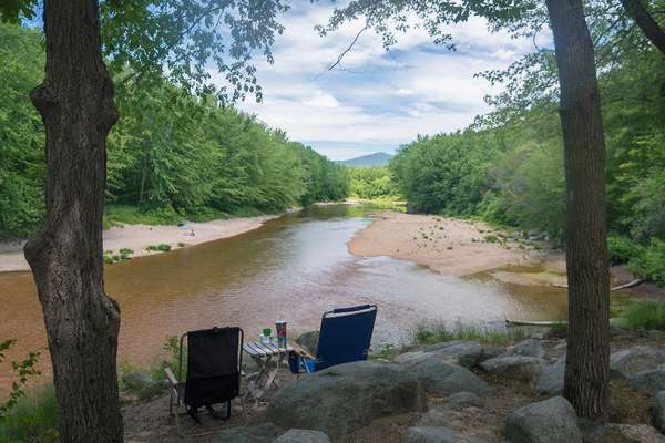 The Beach Camping Area, Conway, New Hampshire