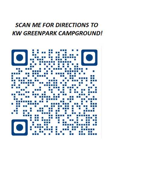 Scan me for directions to KW Green Campground